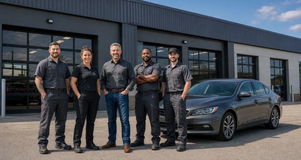 Ultimate Garage automotive service team